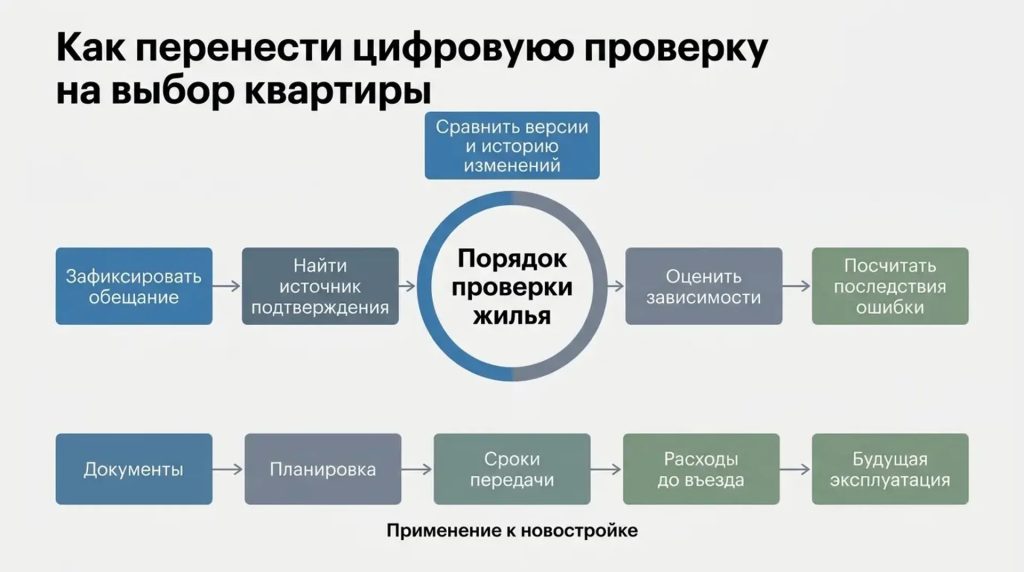 Как перенести цифровую проверку на выбор квартиры